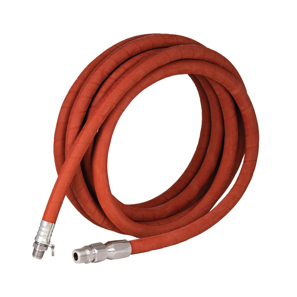 50' X 5/8" S-X Red Premium Hose Assy W/ Int Sprng No Nozzle