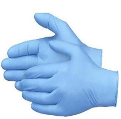 Gloves XL Nitrile 4mil Powder Free Blue 100/BX, 10 BX/CS