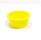 Tapered Cap Plug Wide Flange Yellow 2.5"